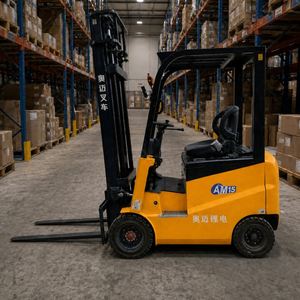 Chariot élévateur électrique à batterie lithium, capacité nominale de 2 tonnes, équipement de manutention de matériaux pour la logistique d'entrepôt à levage élevé - Product Image 5