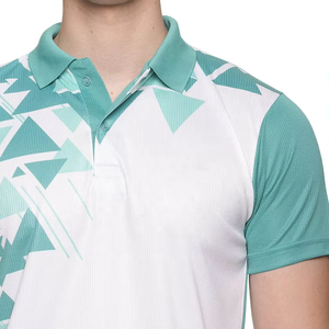 Camiseta Polo Sublimada con Diseño OEM, Impresión Transpirable de Secado Rápido, Camiseta Polo Informal para Hombre, Camiseta de Golf - Product Image 2