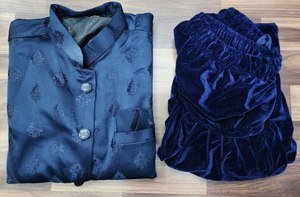 Nouveau design à la mode pakistanaise tissu très doux et lisse couleur vive ensemble Kurta & Dhoti à la mode avec taille parfaite et tarif de gros - Product Image 6