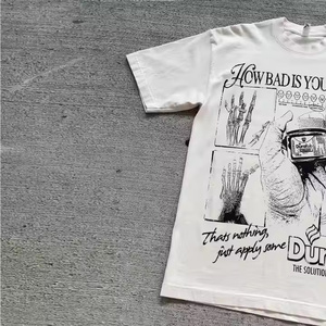 Proveedor de ropa al por mayor Pakistán Dtg impresión personalizada hombres ropa camiseta fabricante bajo MOQ ropa - Product Image 6