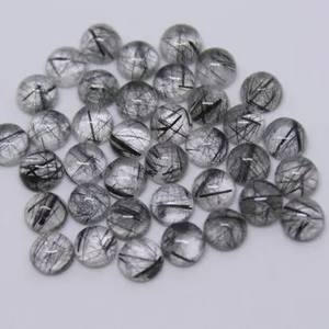 หินรูไทล์สีดำธรรมชาติ4มม. ทรงหลังแบนทรงหลวมทรงหลังเรียบผู้ผลิตขายส่งออนไลน์ราคาโรงงานที่ดีที่สุดตัวแทนจำหน่าย Alibaba - Product Image 1