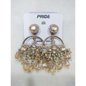 Export Quality <b>Women</b> Earring <b>Set</b> with Mixed Designs and Multicolour Beads Fashion <b>Jewelry</b> Earrings <b>for</b> Global Market Use - Product Image 4