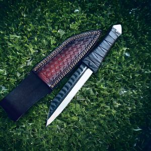 Cuchillo de Odín vikingo Seax forjado personalizado hecho a mano con hoja de acero al carbono - Product Image 5