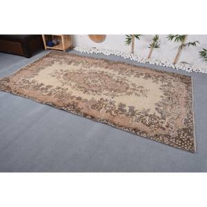 Tapis KayraHome Vintage Beige Marron Laine Écologique 5 X 9,1ft Style Traditionnel Pile Moyenne Tapis en Peluche Support en Latex Salle à Manger - Product Image 2