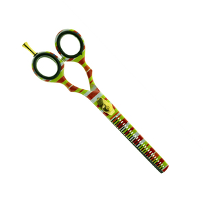 Ciseaux à effiler les cheveux en gros 5.5 "repose-doigt professionnel 32 dents cheveux Sloan ciseaux pour la beauté - Product Image 3