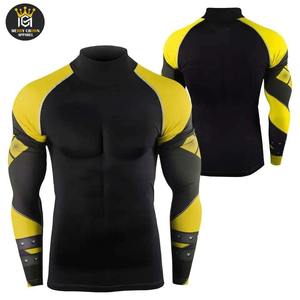 ชุดใส่ป้องกันผื่นคันของผู้ชายชุดใส่สบายพิมพ์ลายซับลิเมชันชุดยาวอัดระบายอากาศได้ดี UPF50สั้นกันยูวี - Product Image 1