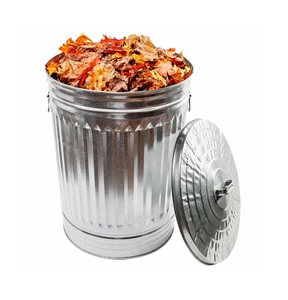 Corbeille ou poubelle en métal rustique avec des tailles personnalisées pour les hôtels à domicile utilisés à des prix bon marché. - Product Image 1