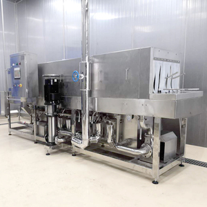 Laveuse <span class=keywords><strong>de</strong></span> caisses et <span class=keywords><strong>de</strong></span> paniers en plastique pour boîtes <span class=keywords><strong>de</strong></span> manutention, utilisée en usine alimentaire - Product Image 6