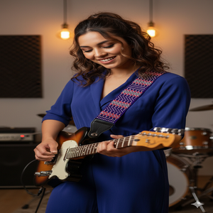 Ceinture de broderie en velours de luxe accessoire de taille réglable Durable élégant pour vêtements de mode tenue de fête robe traditionnelle - Product Image 1