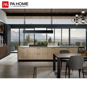 PA thiết kế đầy đủ đồ nội thất nhà Bếp tủ gỗ rắn tủ bếp - Product Image 4