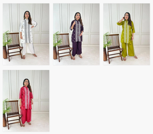 ชุดเซ็ตสองชิ้นสำหรับผู้หญิงจาก NEETA CREATION ดีไซน์ทันสมัย สไตล์ลำลองเก๋ไก๋ เหมาะสำหรับใส่ในชีวิตประจำวัน ผ้าไม่ยับ รีเวอร์ซิเบิล - Product Image 6