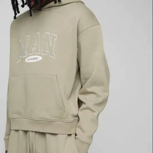 2025 Winter Embroidery All Colors Printed Oversized Men Sweatshirt <b>Zippered</b> <b>Hoodie</b> Heavy Cotton Quality Custom Logo Printing OEM - Product Image 1