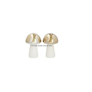 Molinillo de sal y pimienta de metal contemporáneo con un innovador mecanismo de giro y molienda para condimentos finos - Product Image 1