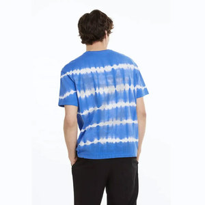 T-shirts en coton d'été pour hommes de haute qualité nouveau concepteur chemises à manches courtes à épaules tombantes imprimées par sublimation - Product Image 2