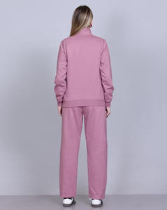 ชุดวอร์มผู้หญิงระดับพรีเมียม ออกแบบมาเพื่อแบรนด์ฟิตเนสและสตรีทแวร์ พร้อมบริการสกรีนโลโก้ตามสั่งและสนับสนุนการค้าระหว่างประเทศ - Product Image 2