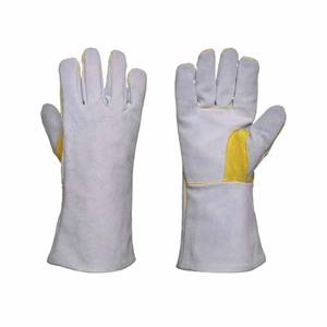 Guantes de Soldadura de Piel de Vacuno de Primera Calidad, Resistentes a la Abrasión, para Bomberos, Barbacoa, Duraderos - Product Image 5