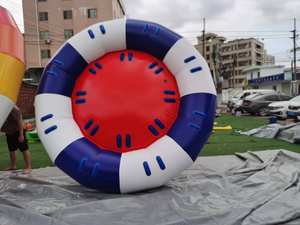 ราคาขายส่ง เรือดิสโก้เป่าลม 6 ที่นั่ง สำหรับเล่นน้ำ ของเล่นน้ำเป่าลม PVC - Product Image 6