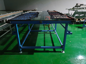 Manual Stainless Steel Flat Screen Printing Table with Movable Screen Frame and Vacuum <b>Bed</b> for Paper <b>Plastic</b> <b>Sheet</b> Printing - Product Image 2