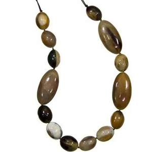 จี้ทำจากเขาสัตว์ธรรมชาติ สไตล์วินเทจ เป็นมิตรกับสิ่งแวดล้อม สร้อยคอแฮนด์เมด ดีไซน์หรูหรา สไตล์ชาติพันธุ์ สำหรับแฟชั่นโบโฮและชนเผ่า - Product Image 1