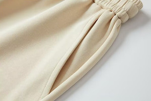 Shorts pour hommes personnalisés de haute qualité en gros été casual short en éponge française taille élastique coton Polyester Shorts livraison DDP - Product Image 2