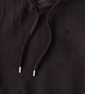 เสื้อมีฮู้ดแขนสั้นผ้าฟลีซผ้าฝ้ายระบายอากาศได้พิมพ์ลายซิลค์สกรีน100% - Product Image 5