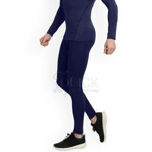 Gym Yoga <b>Leggings</b> for Men Wholesale High Waisted Plus Size Customized Spandex/<b>Polyester</b> Breathable & Quick Dry - Product Image 3