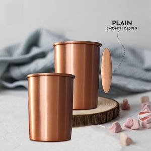 Bouteille d'eau en cuivre pur de style antique pour l'amélioration de la digestion de désintoxication ayurvédique et le soutien naturel du bien-être - Product Image 5