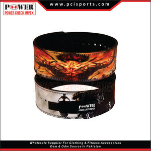 Anime Weight Lifting Leather Lever <b>Belt</b> 10cm Wide Heavy Duty 13mm Thick Workout <b>Belt</b> - Product Image 2