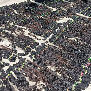 Nouvel Arrivage Double Trame Remy Extensions de Cheveux Humains 20-30 Pouces Body Wave Raw Indian Machine Cuticule Alignée avec Doux - Product Image 1