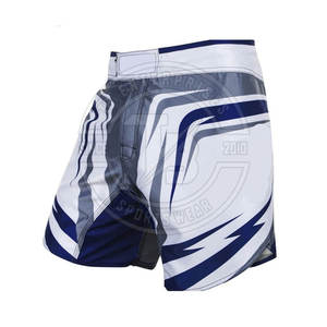 Short grappin en polyester 100% de haute qualité pour hommes, motif solide, entraînement, tenue décontracté, teint uni, Offre Spéciale - Product Image 3