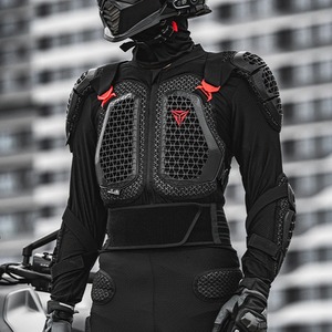 Chaqueta de Protección para Motociclismo Profesional con Certificación CE, Protección para Hombros/Codos/Espalda, Impermeable, Cortavientos, Secado Rápido, para Todas las Estaciones - Product Image 1