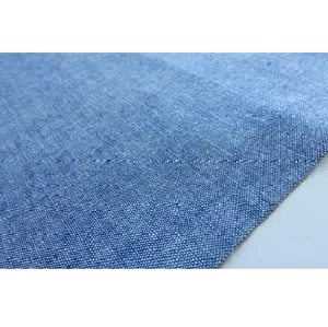 The American 5076-W High Quality Vintage Indigo Blue Shirt Fabric With Wholesale Denim