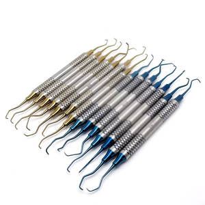 Nouveaux ensembles de curettes manuelles Hu-Friedy de haute qualité en acier inoxydable de classe II certifié CE vente à chaud - Product Image 5