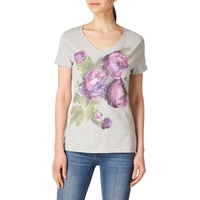 T-shirt décontracté pour femme en coton tricoté de haute qualité, 100 % coton, manches courtes, respirant, séchage rapide, écologique, coupe ample, imprimé sur mesure