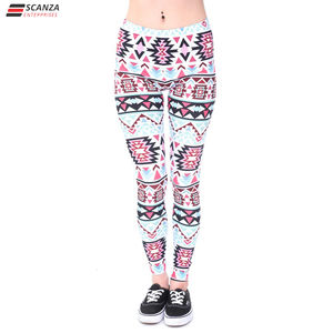 Mallas ajustadas de cintura alta para mujer, mallas cómodas y suaves para entrenamiento físico, logotipo personalizado, ropa de gimnasio gris sin costuras con estampado OEM - Product Image 2