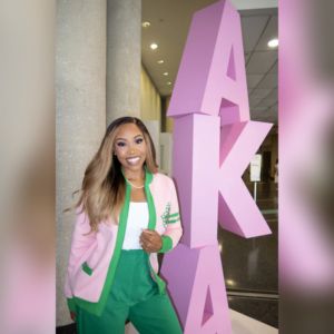 Jersey de gran tamaño ROPA DE MUJER Suéter con letras de hermandad griega Capítulo personalizado Sudadera con adorno de perlas - Product Image 3