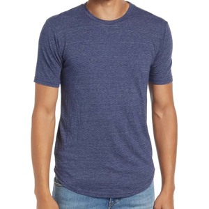 T-shirt en coton de bambou bio personnalisé avec logo, vente en gros, vêtements en vrac, t-shirts vierges, usine de vêtements Pays-Bas - Product Image 2