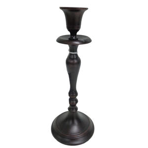 Bougeoir en métal pour la décoration de la maison Bougeoir en pierre grise pour la décoration de salon et de mariage en vrac - Product Image 3