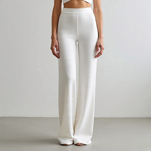 Leggings évasés taille haute jambe large femmes décontracté respirant Compression sans couture Polyester entraînement Gym Yoga Fitness - Product Image 5