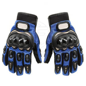 ถุงมือมอเตอร์ไซด์หนังสำหรับนักกีฬากีฬาถุงมือมอเตอร์ไซด์หนังพร้อมฟังก์ชันหน้าจอสัมผัสดีไซน์ใหม่ - Product Image 1