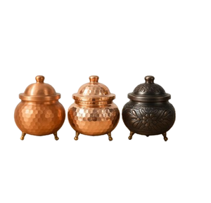 Bol à servir en acier inoxydable poli non revêtu, écologique, pour les fruits, le sucre, le sel, les biscuits pour les fêtes de l'Aïd et Noël - Product Image 3