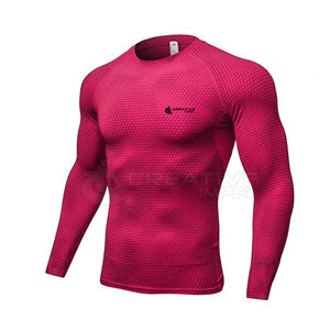 Estirable manga completa hombres Rash Guard rendimiento ligero ropa deportiva Rash Guard en Pakistán - Product Image 1
