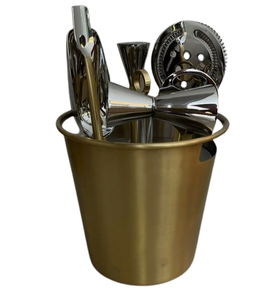 Cuillères de bar modernes en acier inoxydable pour la maison, le bar ou la cuisine, kit d'outils pour mélanger les cocktails, produit fini - Product Image 4