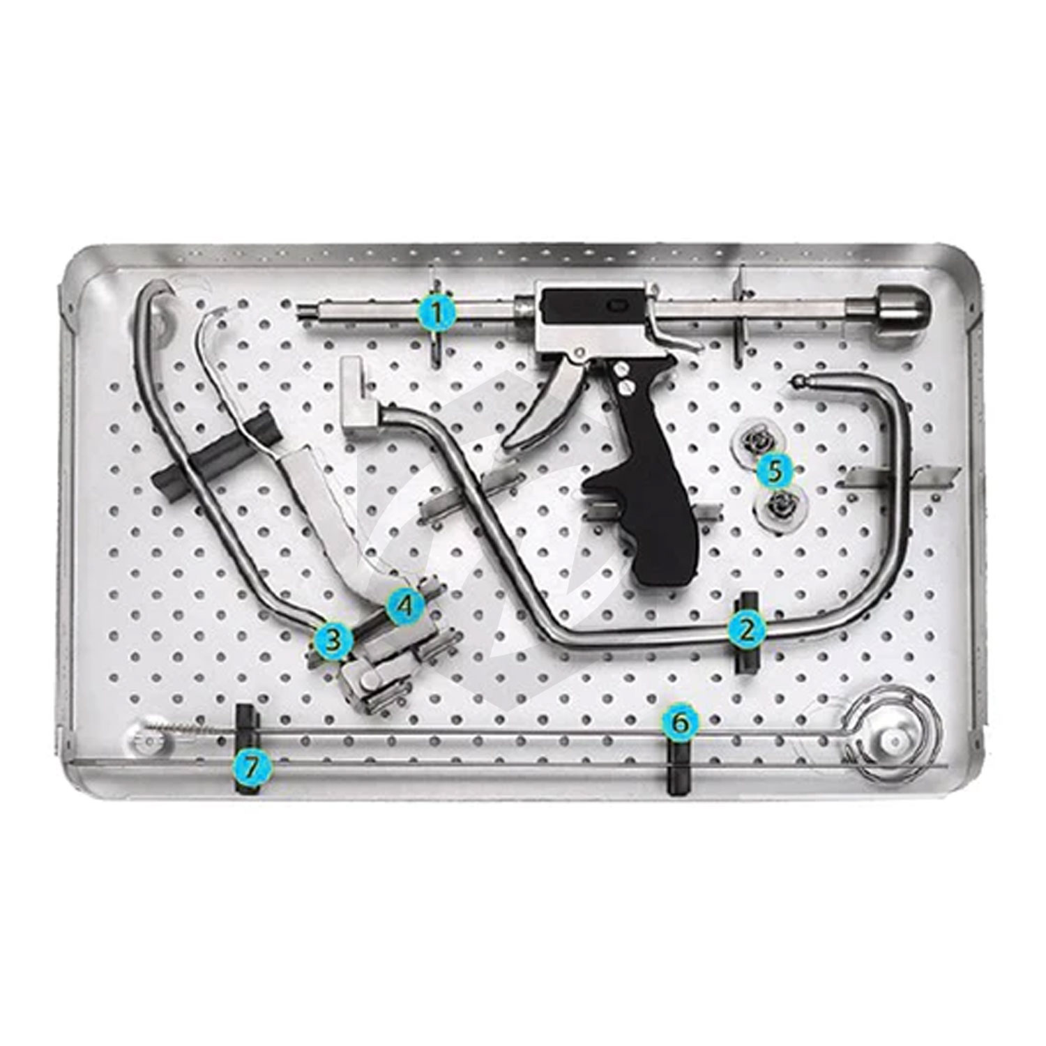 Abrazaderas de reducción colineal