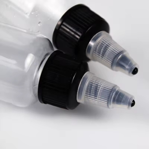 Bouteilles en plastique de 2 oz, 4 oz, 8 oz, 10 oz, 16 oz avec bouchon à vis pour peinture et encre, flacon souple à visser - Product Image 4