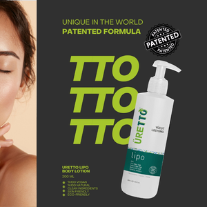 Loción Corporal Orgánica Uretto Lipo 200ml, Hidratante y Nutritiva con Urea, Ácido Hialurónico, Centella Asiática y Árbol de Té para Piel Seca y Áspera - Product Image 3