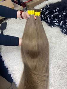 ผมต่อแบบธรรมชาติขายส่ง มีสินค้าจำนวนมาก คุณภาพสูง ผมเวอร์จินแท้ 100% ผมเวียดนามแบบดิบ เนื้อผมนุ่มสลวยตรงเป็นลอน - Product Image 2