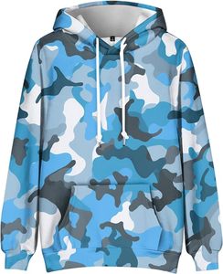 เสื้อฮู้ดแฟชั่นสำหรับผู้ชายเสื้อฮู้ดพิมพ์ลายสีย้อมมีกระเป๋าสำหรับออกกำลังกายลำลองผู้ชาย - Product Image 5