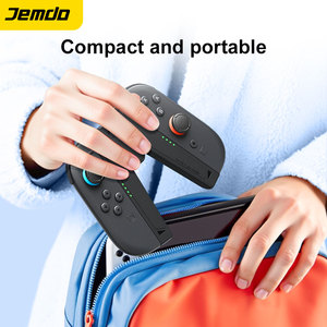 Jemdo ที่ชาร์จรูปตัววีสำหรับ <span class=keywords><strong>Nintendo</strong></span> สำหรับ <span class=keywords><strong>SWITCH</strong></span> NS 2 joycon ที่ชาร์จ<span class=keywords><strong>แบ</strong></span><span class=keywords><strong>ต</strong></span>เตอรี่รุ่น OLED พร้อมแบตเตอรี่รวม - Product Image 6