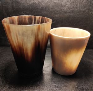 Corne à boire de karvin faite à la main tasse Viking taille personnalisée à utiliser à la maison et à la fête et pour les hôtels pour l'occasion de Noël - Product Image 2